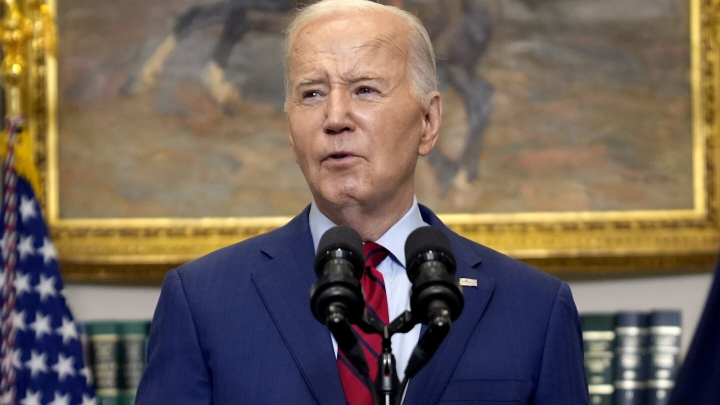 Biden insiste en que «el orden debe prevalecer» en medio de las protestas en el campus