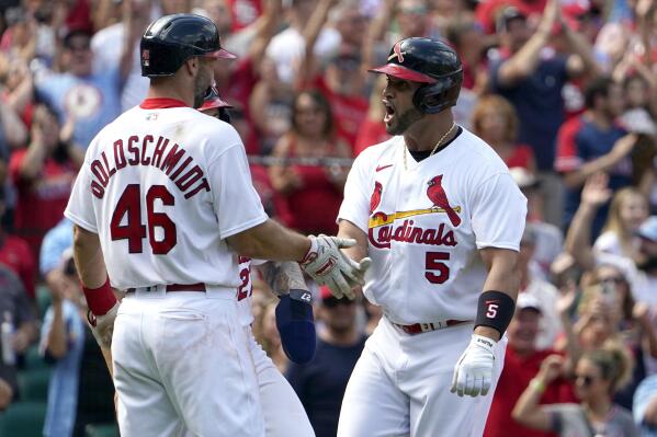 Arenado, O'Neill, Edman homer, Cards thump Cubs for DH split