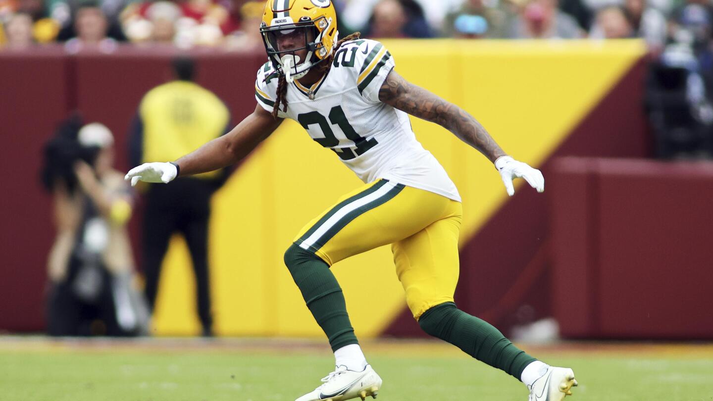 Packers' Eric Stokes walking again, but unsure when he can return