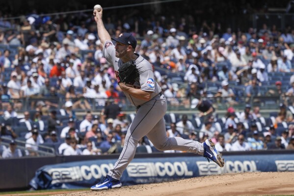 Verlander throws 7 solid innings to begin 2nd stint with Astros but loses  3-1 to Yankees