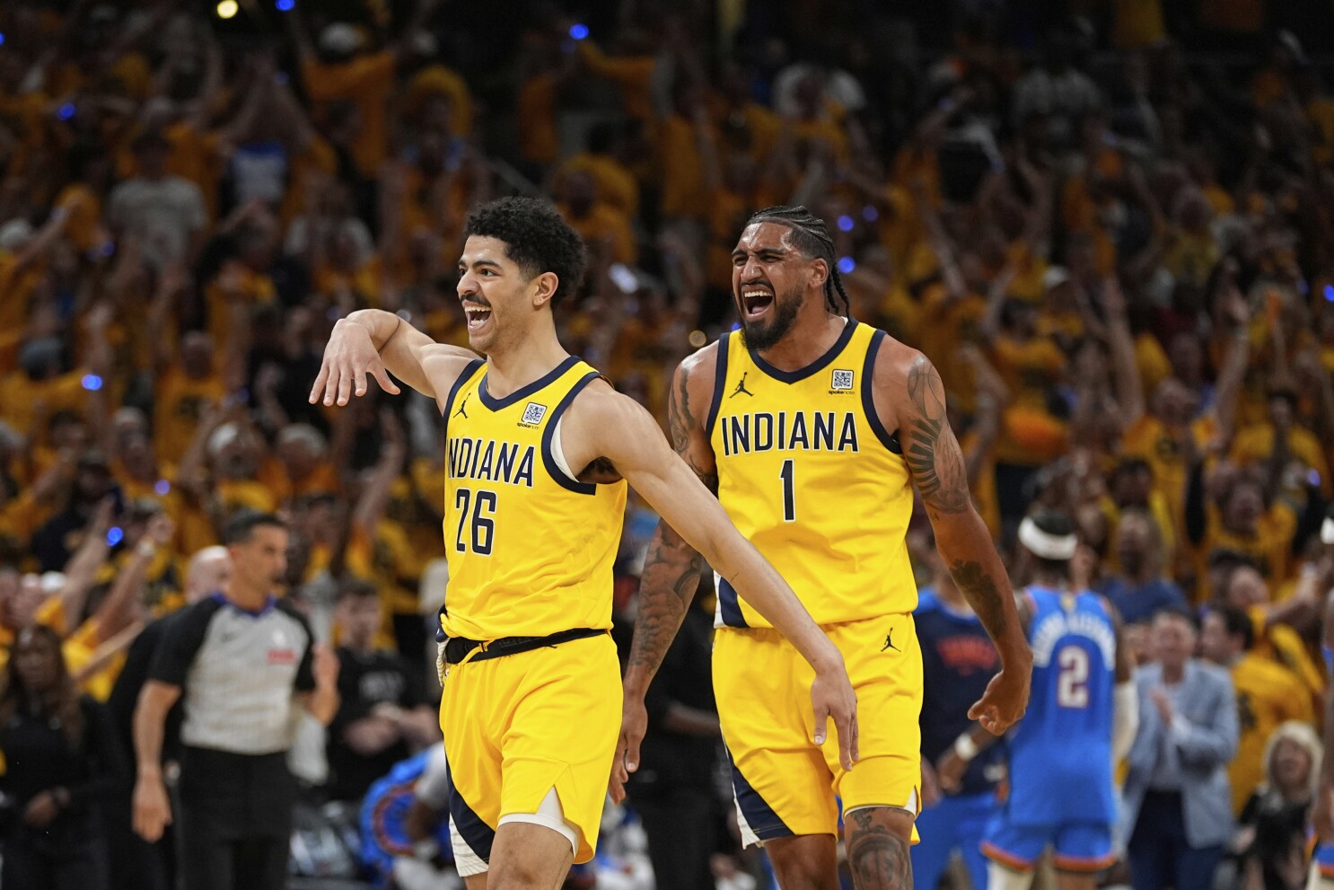 Pacers beat Thunder 108-91, sending the NBA Finals to a deciding Game 7