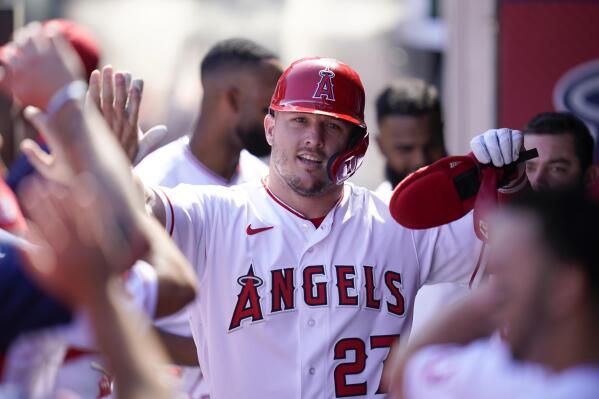 Angels' Mike Trout sets franchise record with 300th career home
