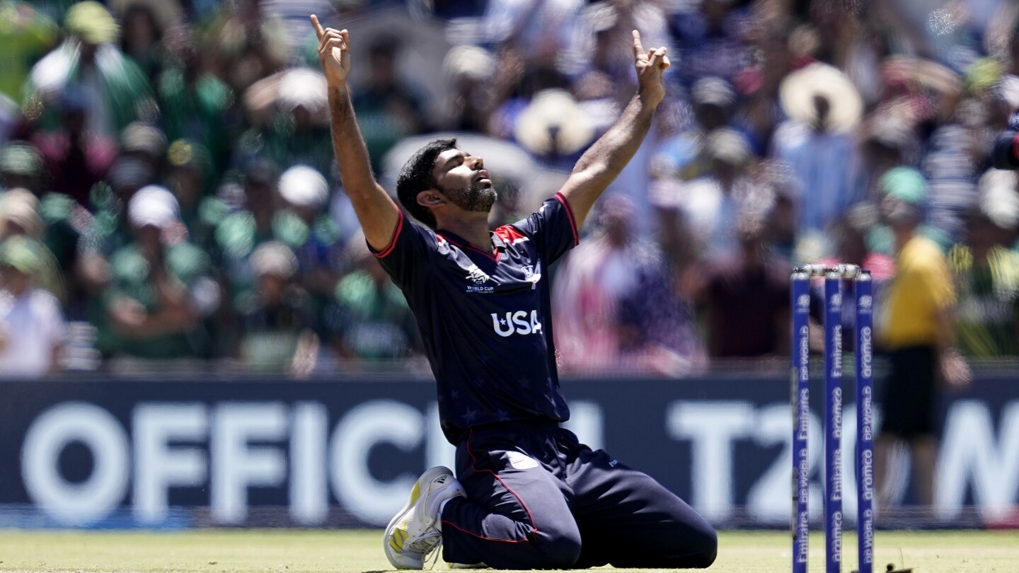 Estados Unidos sorprendió a los pesos pesados ​​del cricket Pakistán en el desempate Super Over en la Copa Mundial T20
