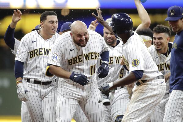 Brewers first baseman Rowdy Tellez returns after spending 6 weeks on  injured list