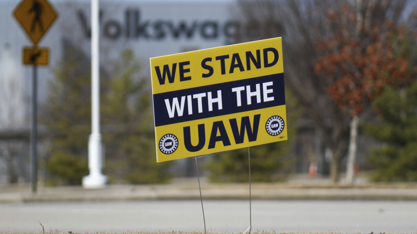 Работниците на Фолксваген в Тенеси ще гласуват за синдикално членство в тест за плана на UAW да разшири своите редици