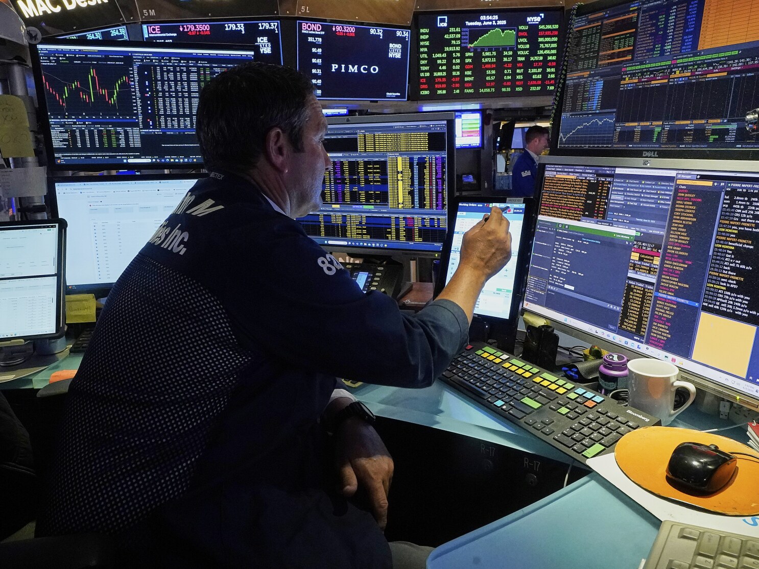 Wall Street drifts through a quiet day