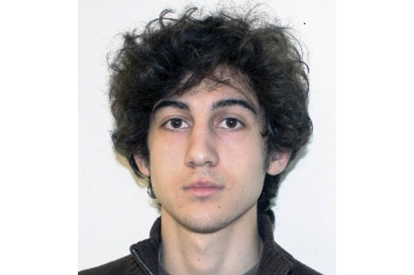 FILE - Dzhokhar Tsarnaev is pictured in this photograph released by the Federal Bureau of Investigation on April 19, 2013. A federal appeals court has ordered Boston Marathon bomber Dzhokhar Tsarnaev's case to be returned to a lower court to probe claims of juror bias. The order from the 1st U.S. Circuit Court of Appeals keeps intact Tsarnaev's death sentence for now (FBI via AP, File)