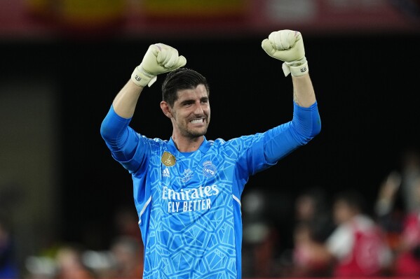 Courtois set to play 1st game of season for Real Madrid after recovering from injuries