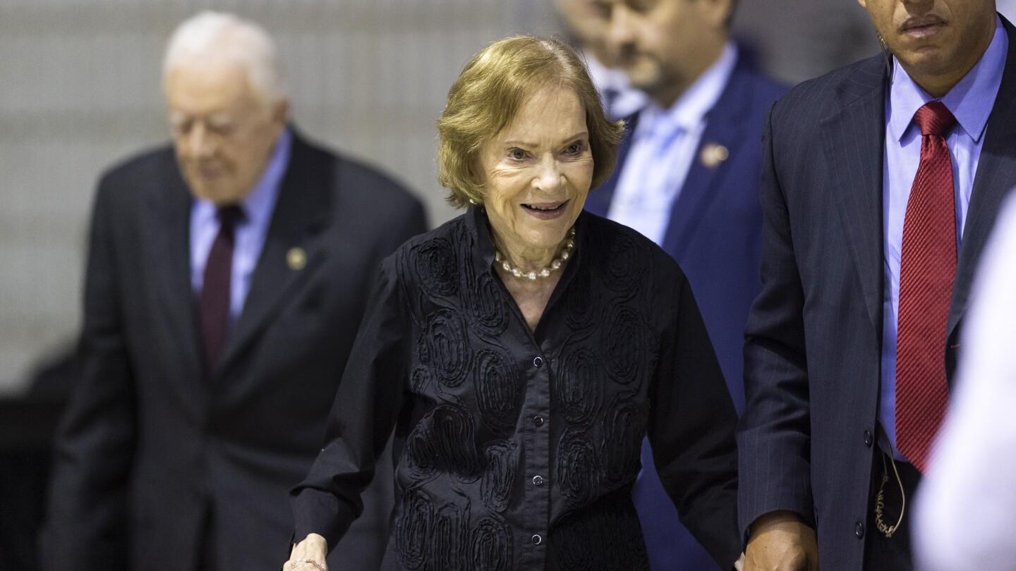 Rosalynn Carter, outspoken former first lady, dead at 96