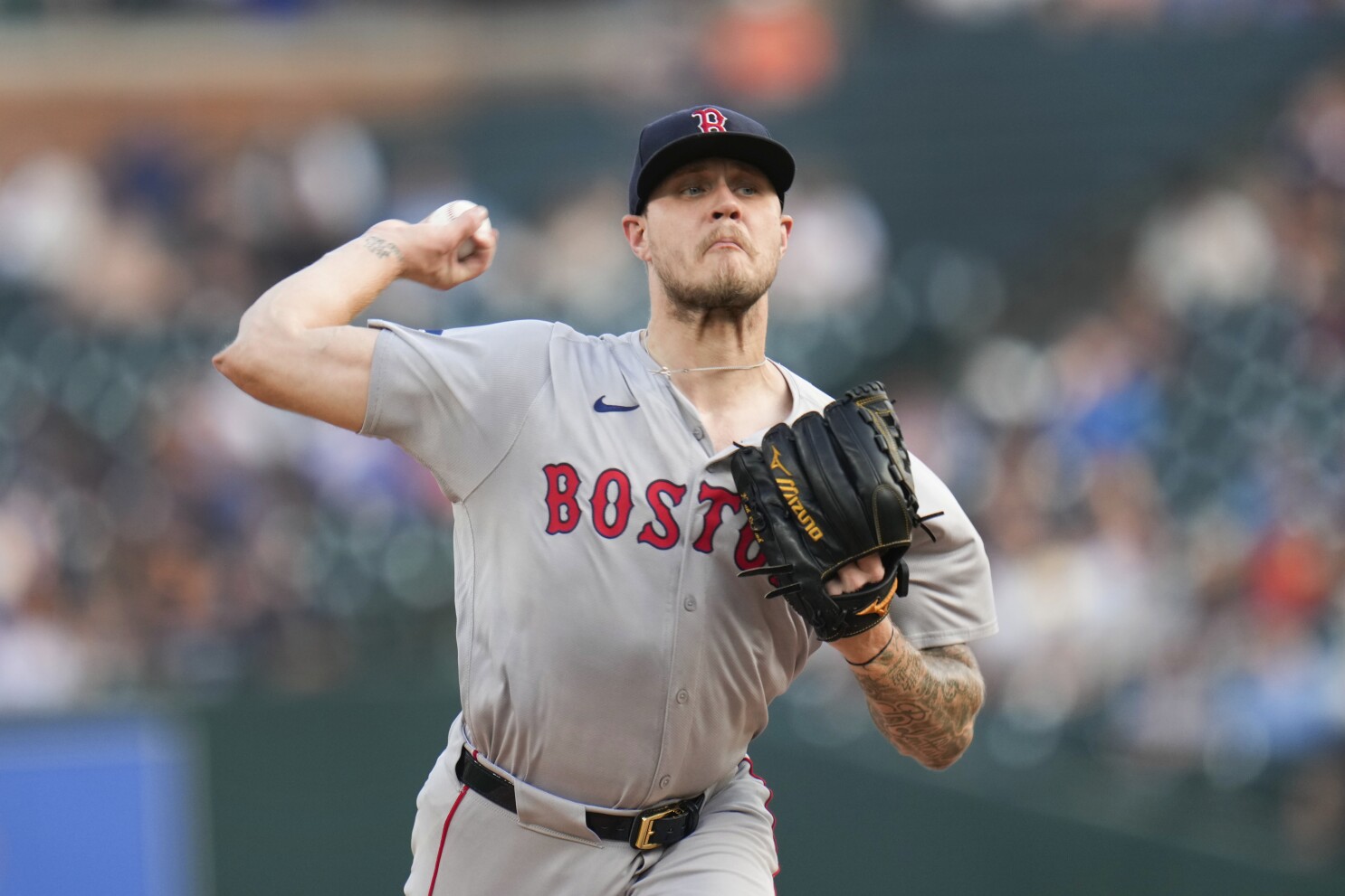 Red Sox scratch Tanner Houck from scheduled start at Yankee Stadium because of shoulder fatigue | AP News