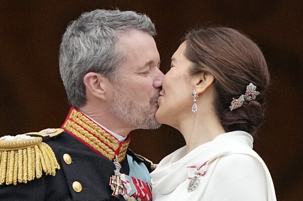 Frederik X is crowned king of Denmark after Queen Margrethe II abdicates