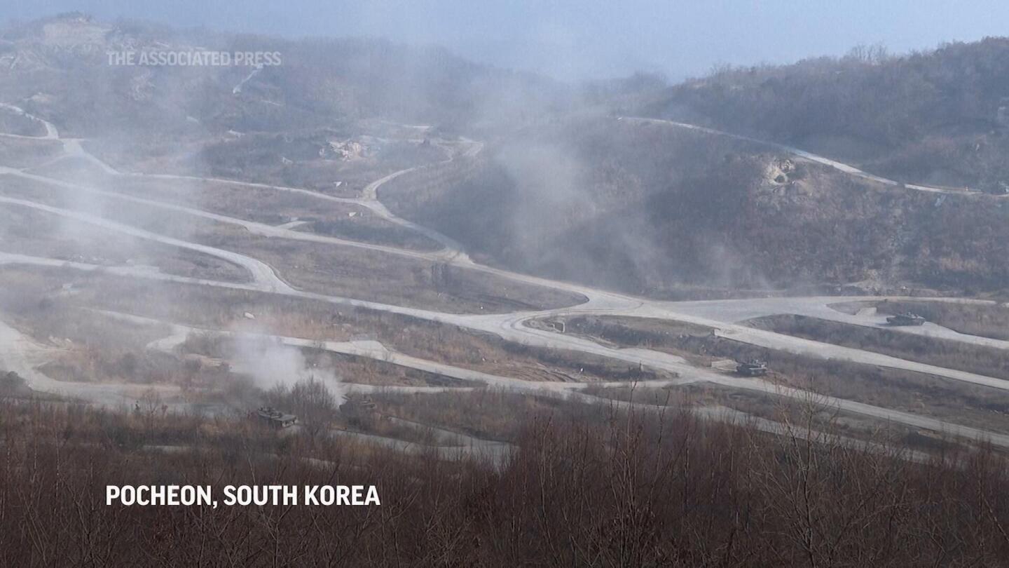 South Korea and US militaries conduct annual combined live-fire exercises | AP News