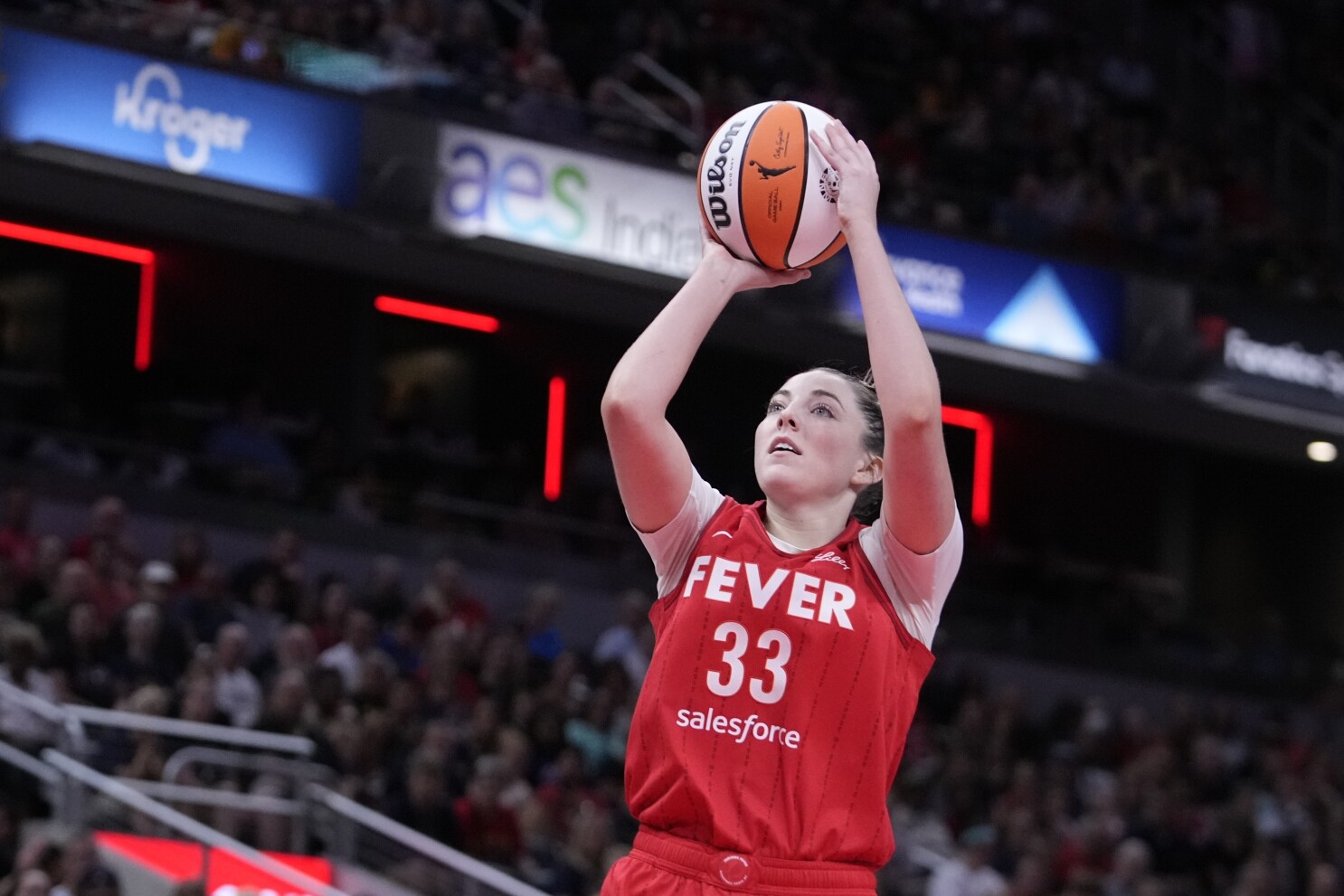 Storm forward Katie Lou Samuelson confident she'll bounce back from season-ending ACL tear