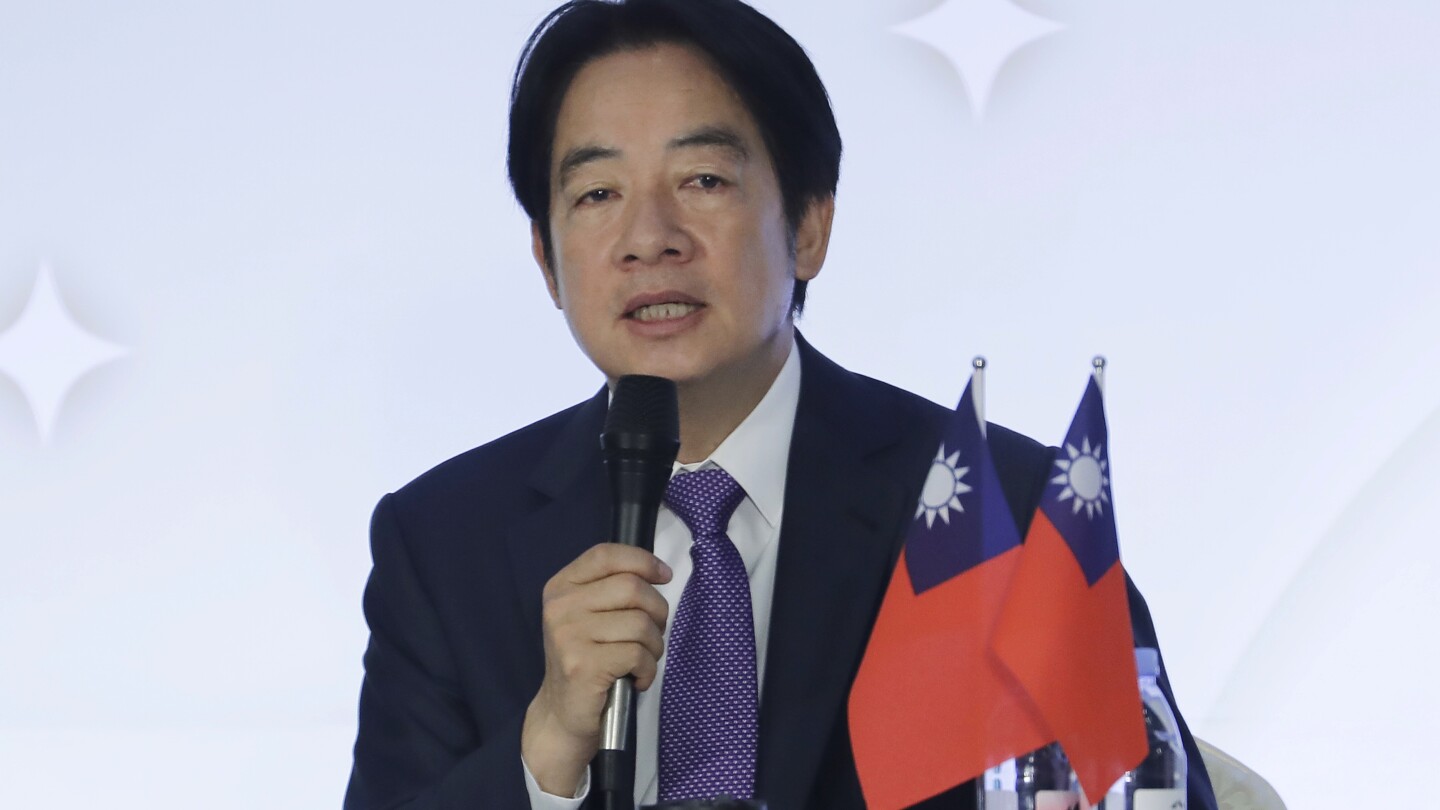 Кандидатът за президент на Тайван Лай казва, че е готов да възобнови преговорите с Китай
