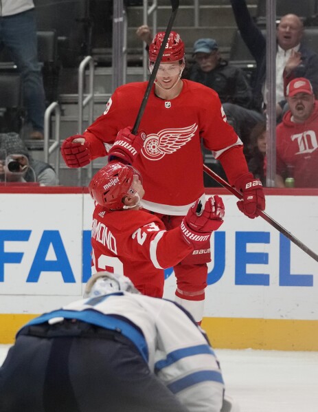 Michael Rasmussen looks back in form for Detroit Red Wings