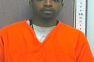 This April 25, 2019 photo provided by the Oklahoma Department of Corrections shows Jamar M. Simms. Simms was convicted in 2018 and sentenced to two consecutive life sentences for the 2016 shooting deaths of Kendre Smith, 25, and Chameeka Harris, 26. The Oklahoma Court of Criminal Appeals has reversed the double-murder conviction of a Simms and remanded the case for a new trial, Thursday, Oct. 21, 2021. (Oklahoma Department of Corrections via AP)