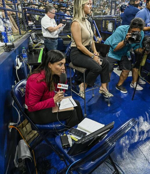 Her story: 1st time all-female broadcast crew calls MLB game