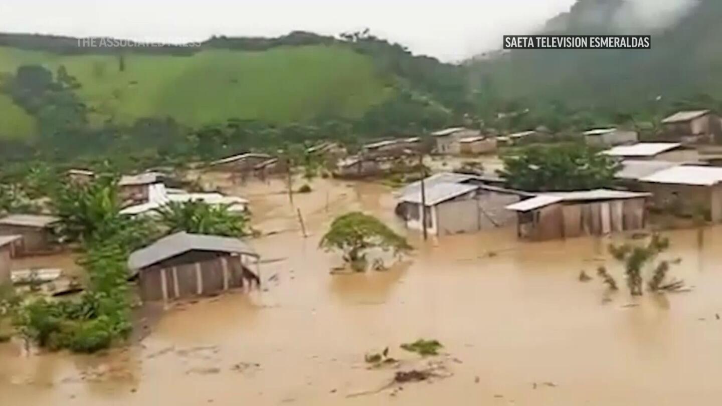 Heavy rains cause floods in Ecuador AP News