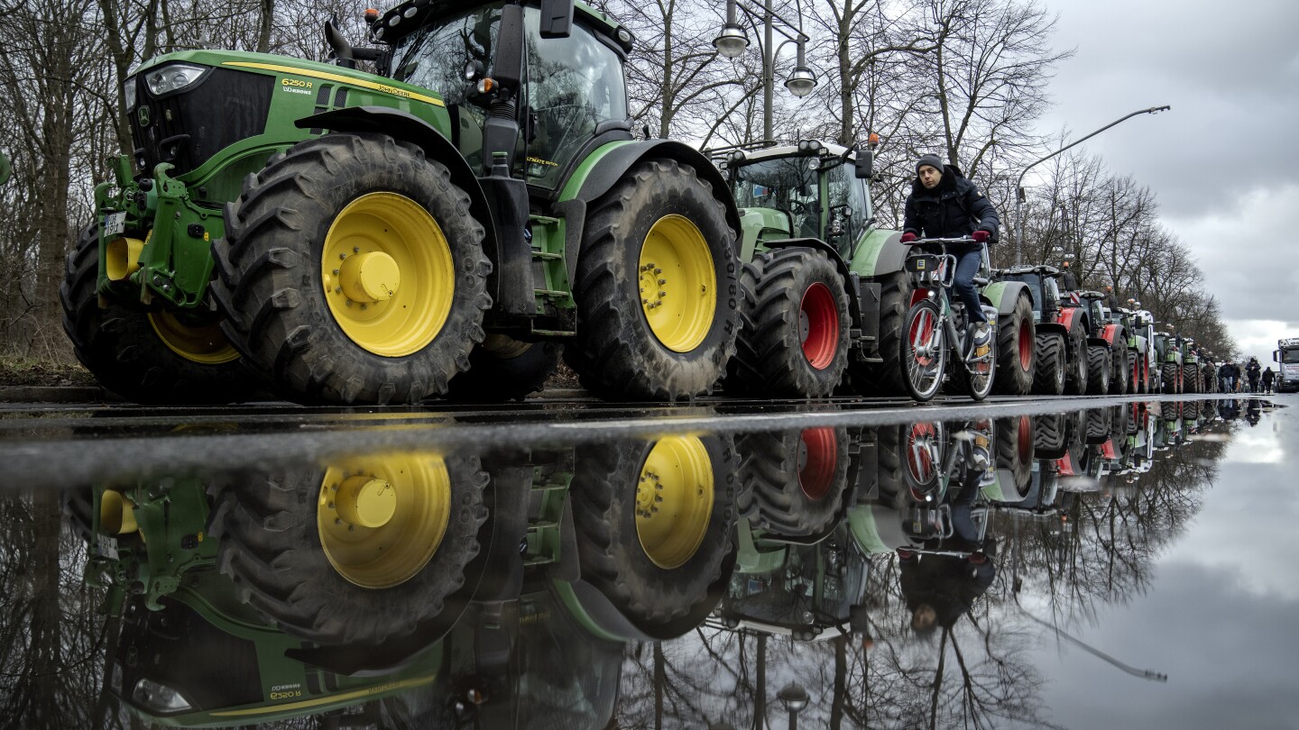 Протестите на фермери и други в Германия подчертават дълбокото разочарование от правителството