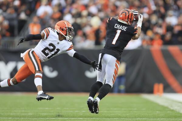 Burrow, Bengals top Browns 23-10 for 5th straight win | AP News