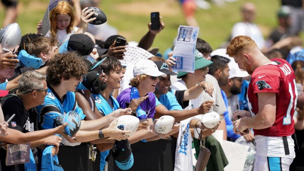 Carolina Panthers 2023 training camp schedule released