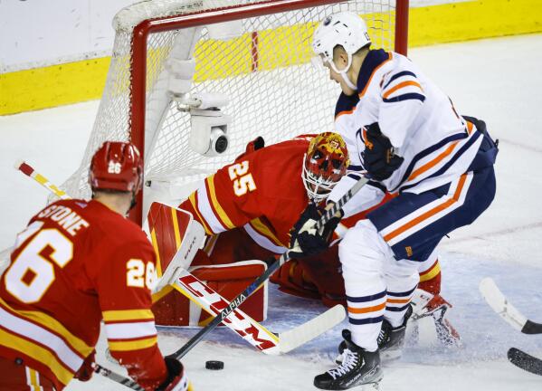 Oilers dominates Flames for 5th straight win