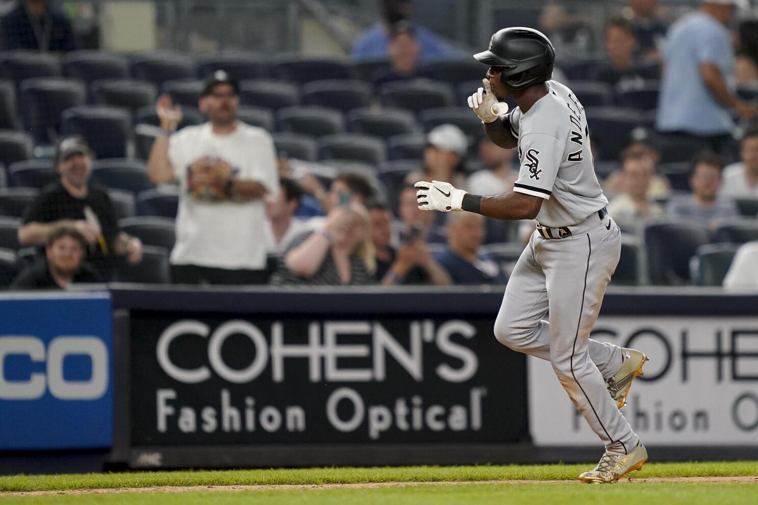 Anderson's HR hushes Yankees, lifts Chisox to twinbill sweep