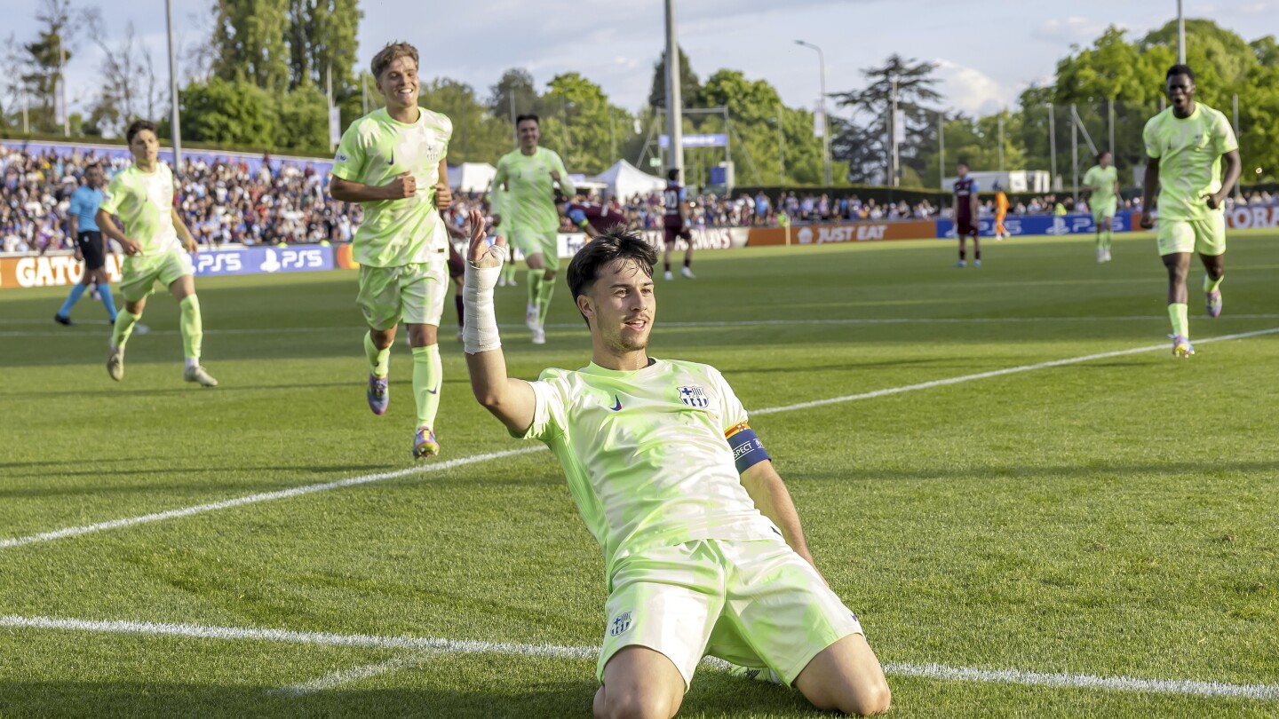 Barcelona Wins UEFA Youth League Final, Claims Third Title