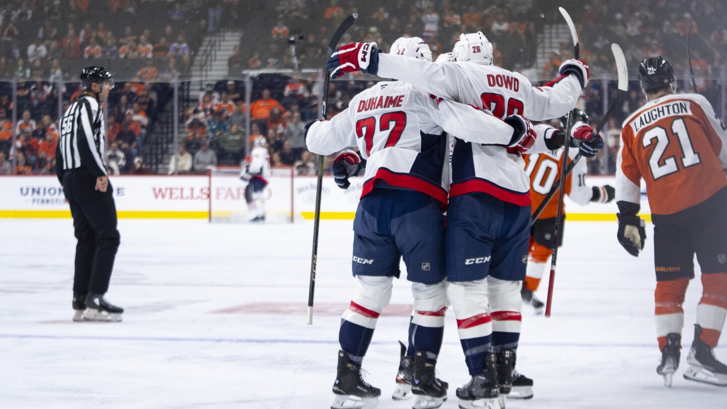 Capitals Defeat Flyers 4-1 in Home Opener