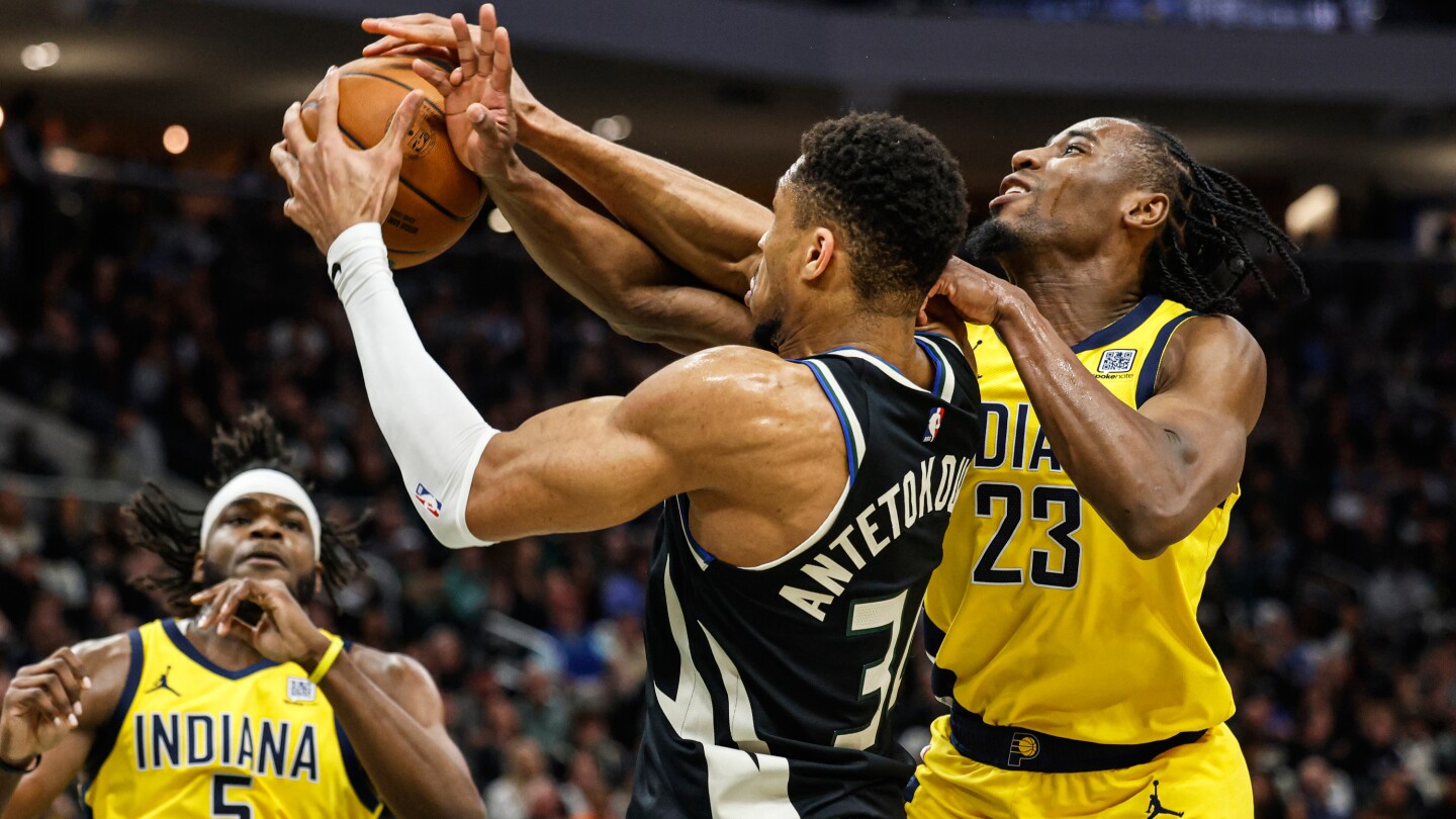 Pacers roll to 129-103 victory in Game 4 to take 3-1 lead after Bucks lose Lillard to injury