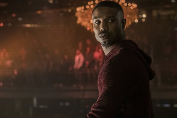 
              This image released by Metro Goldwyn Mayer Pictures / Warner Bros. Pictures shows Michael B. Jordan in a scene from "Creed II."  (Barry Wetcher/Metro Goldwyn Mayer Pictures/Warner Bros. Pictures via AP)
            