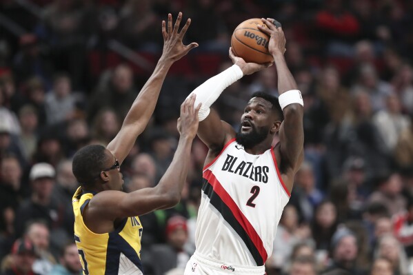 Blazers down Pacers 118-115 to spoil Siakam's debut with Indiana - The  Columbian