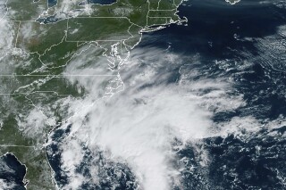The US East Coast is under a tropical storm warning with landfall