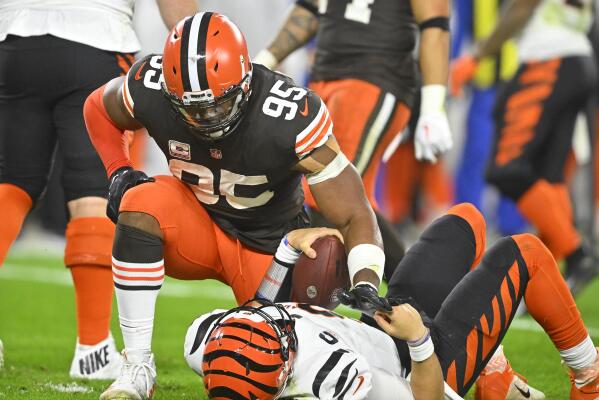 Bengals offensive line had off day in Cleveland, data shows