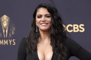 Cecily Strong arrives at the 73rd Primetime Emmy Awards on Sept. 19, 2021, at L.A. Live in Los Angeles. After 11 seasons, Cecily Strong has said farewell to Saturday Night Live. (AP Photo/Chris Pizzello)