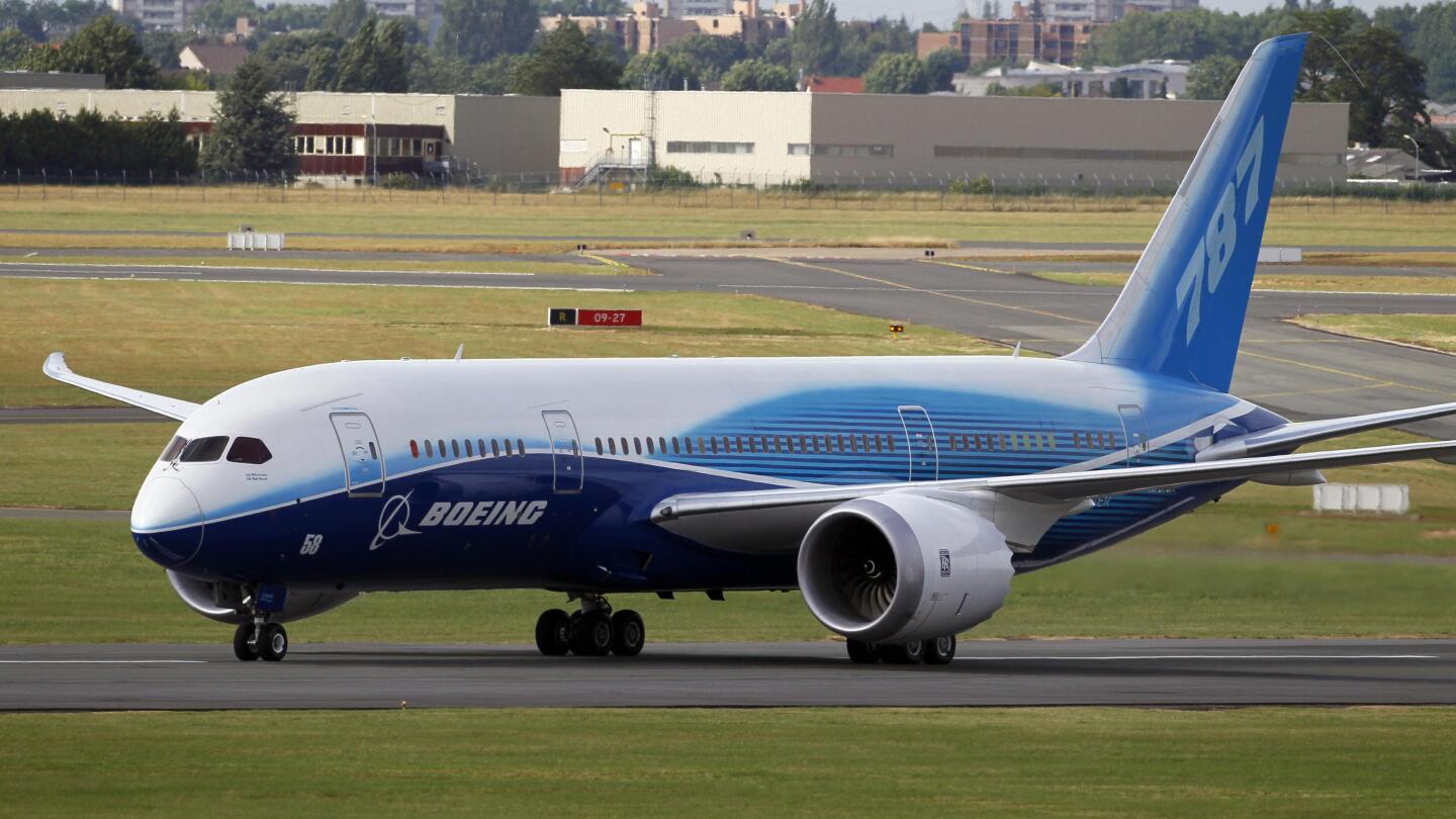 Boeing delays shipments of the 787 Dreamliner for a flaw in the tail