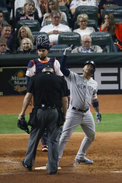 Gleyber Torres, Masahiro Tanaka lead Yankees to shutout win over Astros in  ALCS opener