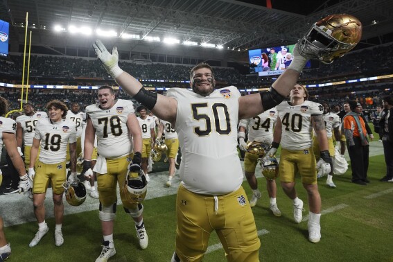 The College Football Playoff championship game is set: Notre Dame vs. Ohio State
