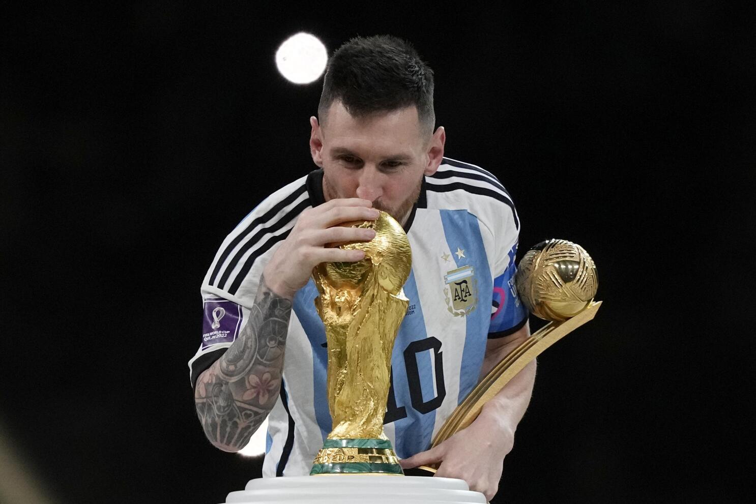 Messi wins World Cup to push claim to be soccer's GOAT | AP News