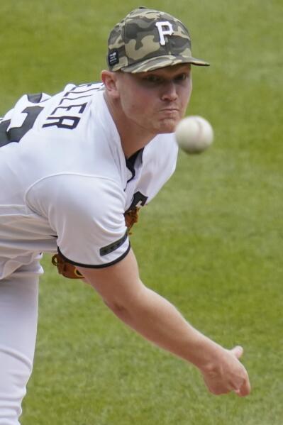 Pittsburgh Pirates' JT Brubaker against the San Francisco Giants