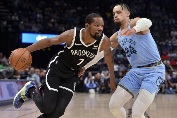 Brooklyn Nets lose to Grizzlies without Kevin Durant, Kyrie Irving