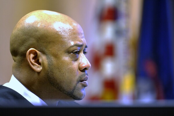 FILE - Judge Kenneth King listens during a probable-cause hearing, April 2, 2015, in Detroit. . (Todd McInturf /Detroit News via AP)