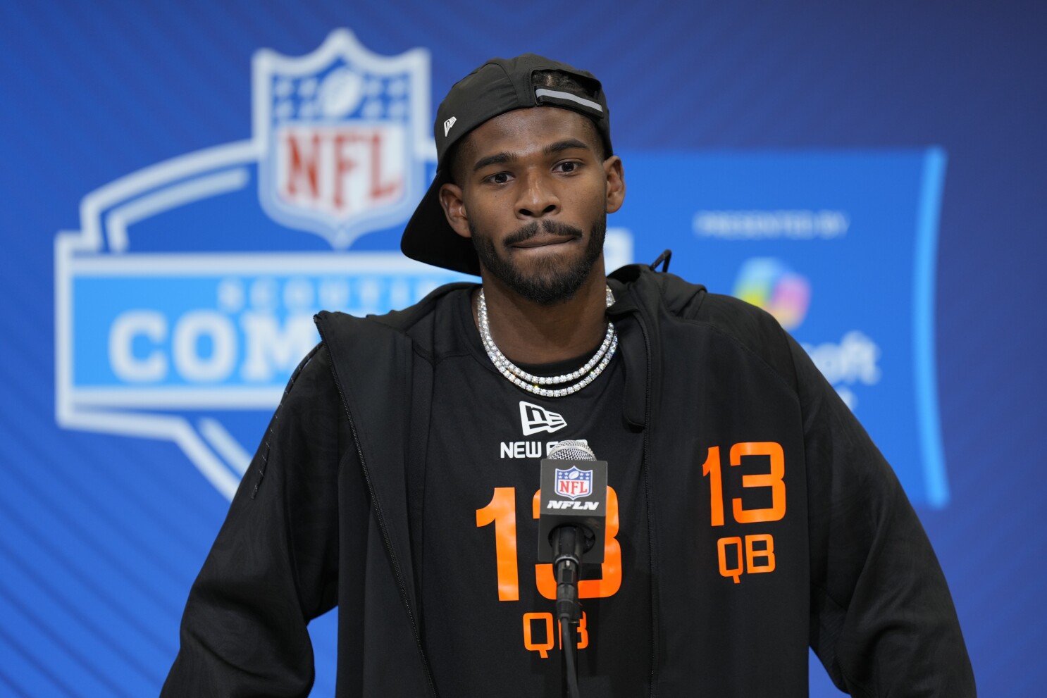 Shedeur Sanders and Cam Ward take center stage at NFL combine, though neither will step on the field