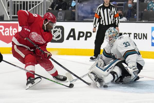 Sharks dodge fake octopus to beat Red Wings 3-2 in OT Detroit News