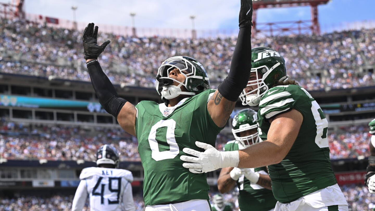 Braelon Allen of Jets becomes NFL’s youngest to score from scrimmage in 94 years