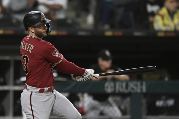 Rookie star Corbin Carroll hits 1st grand slam, Diamondbacks pound