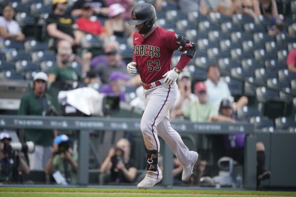 Corbin Carroll lifts Diamondbacks past Rockies for share of NL