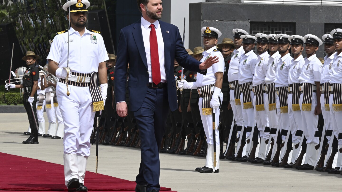 Vance Meets Modi: US VP in India
