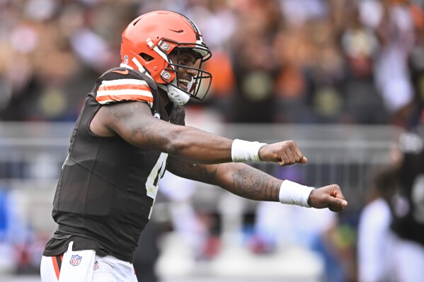 Deshaun Watson quiets critics with strong performance Browns hope will be  one of many