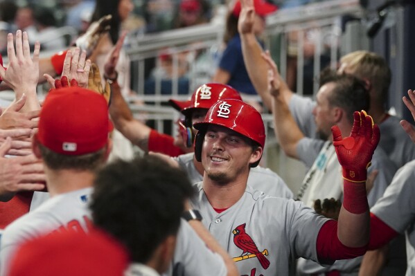 Cardinals hit 4 HRs for 2nd straight game, beat MLB-leading Braves